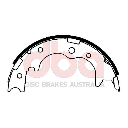 DBA Street Series Brake Shoes DBAS1743