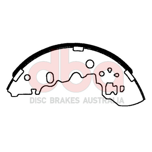 DBA Street Series Brake Shoes DBAS1863