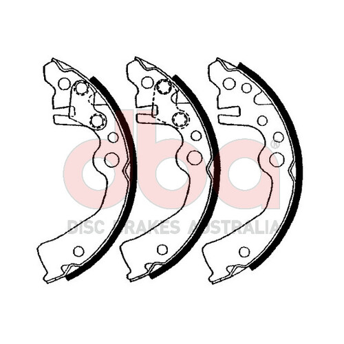 DBA Street Series Brake Shoes DBAS1927 