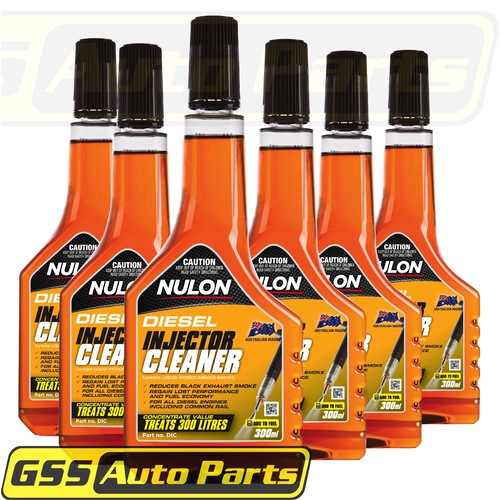 Nulon Diesel Injector Cleaner Box Of 6 X 300ml Bottle DICx6