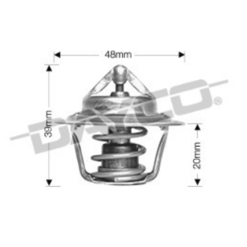 Dayco Thermostat 48mm 91c DT16BBP