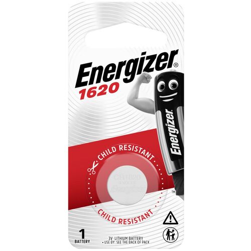 Energizer Lithium Coin Battery CR1620 1Pk E303803900
