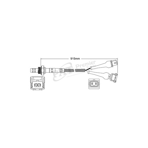 PAT Pre-cat Converter Oxygen Sensor EGO-033