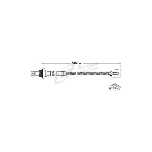 PAT Pre-cat Converter Oxygen Sensor EGO-265