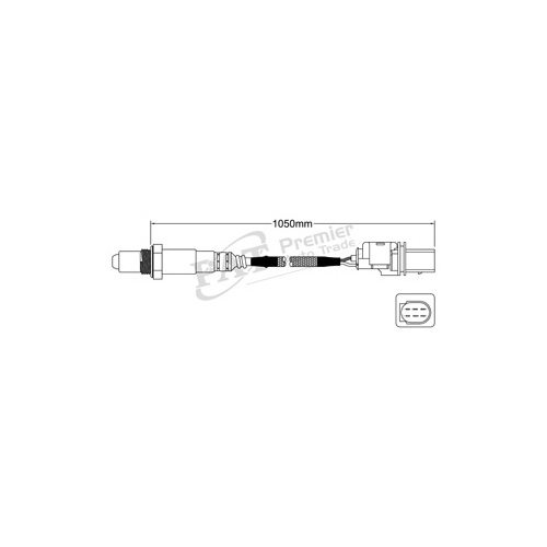 PAT Pre-cat Converter Oxygen Sensor EGO-584