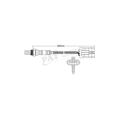 PAT Post-cat Converter Oxygen Sensor EGO-586