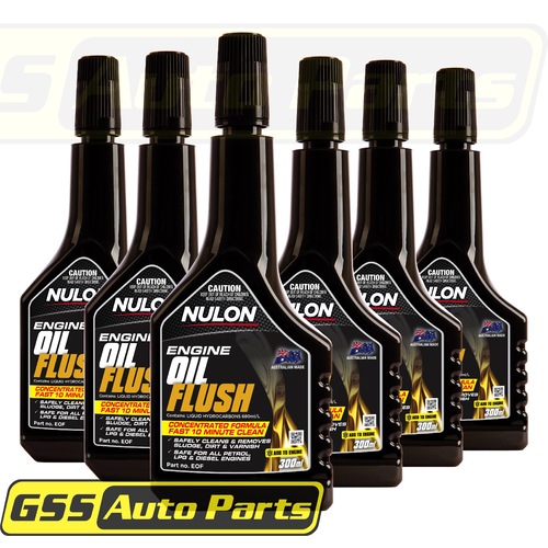 Nulon Engine Oil Flush Box Of 6 X 300ml Bottles EOFx6