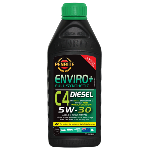Penrite Enviro+ C4 Full Synthetic Engine Oil  1l 5w30 EPLUSC4001 