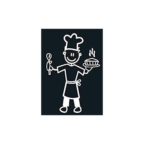 Genuine My Family Sticker - Father Chef Cook