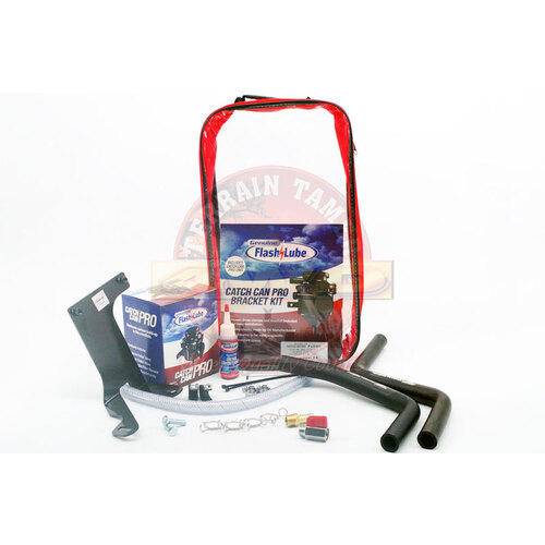 Flashlube  Oil Catch Can Pro With Vehicle Specific Fitting Kit     