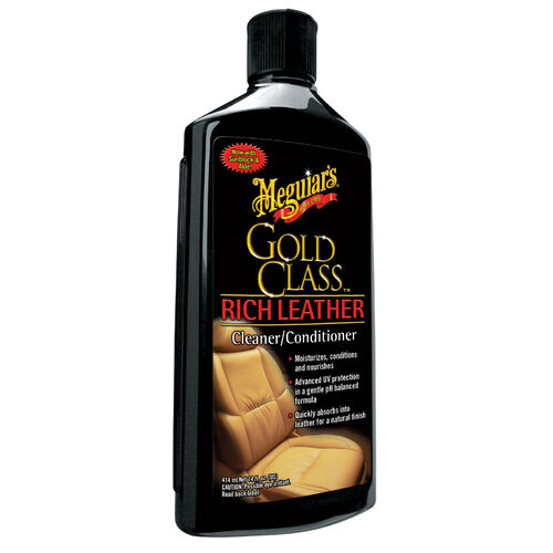 Meguiar's *nla* Gold Class Rich Leather Cleaner/conditioner 14oz/414ml  414ml  G7214 