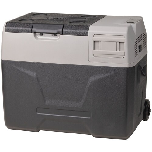 Rovin 40L Portable Trolley Fridge Or Freezer With Solar Input And Battery Port GH2228