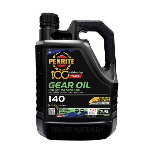 Penrite Gear Oil Mineral SAE140 2.5L GO1400025