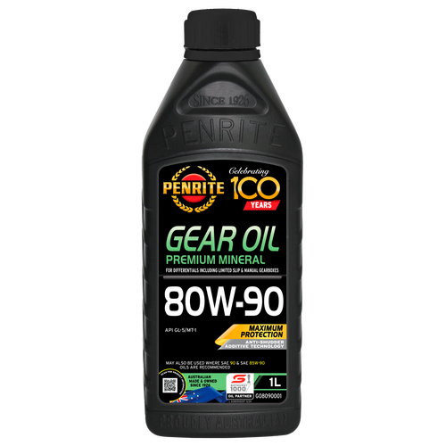 Penrite Premium Mineral Gear Oil 80W-90 1L