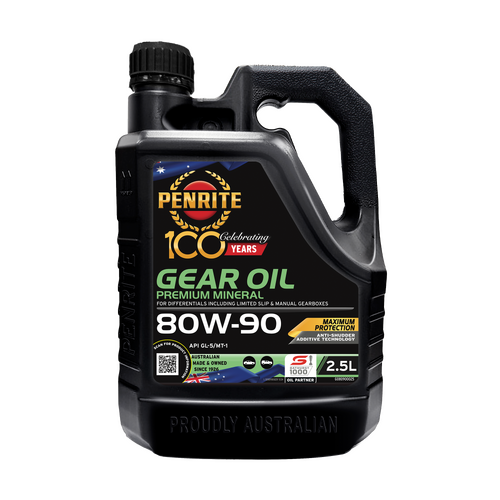 Penrite Premium Mineral Gear Oil 80W-90 2.5L GO80900025