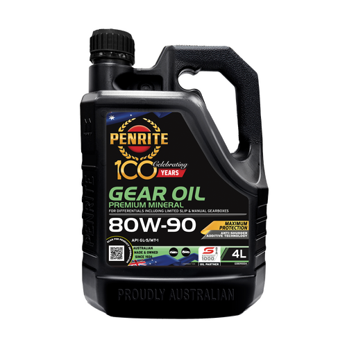 Penrite Premium Mineral Gear Oil 80W-90 4L
