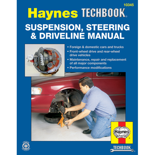Haynes Suspension Steering And Driveline Techbook USA 10345
