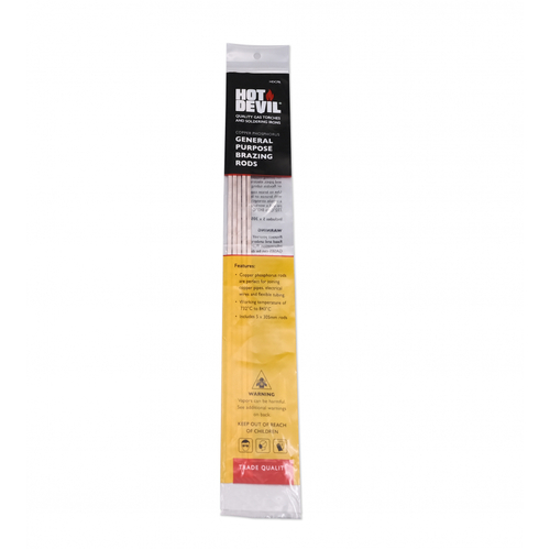 Hot Devil General Purpose Brazing Rods 5 Pack HDCPR