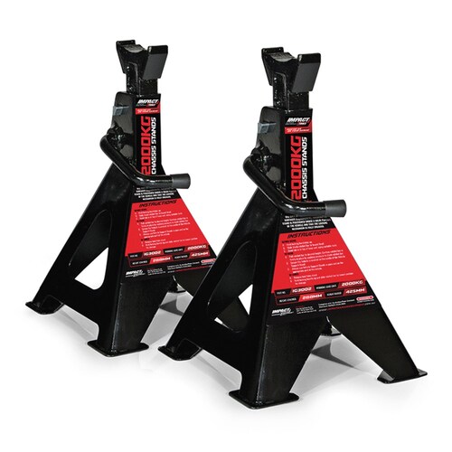 Impact Pair Of 2000Kg Jack Stands 2PC IG3002