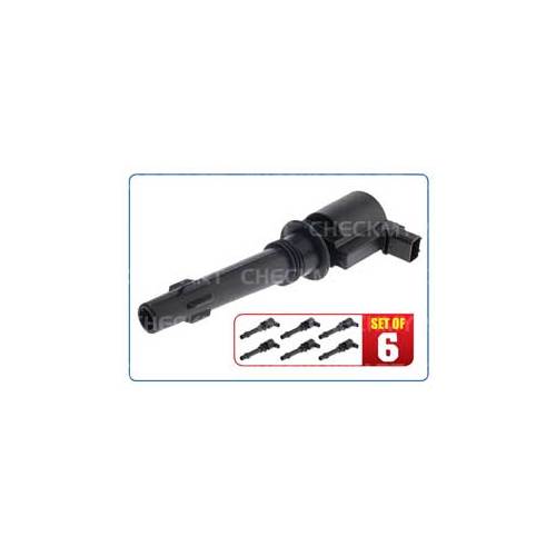 SET OF 6 IGNITION COILS