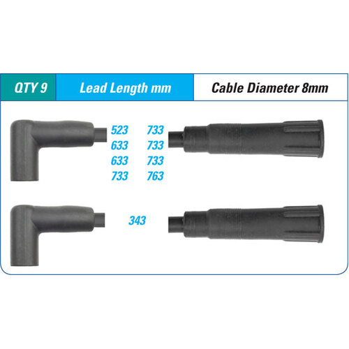 Icon Ignition Lead Set ILS-057M 88100HD