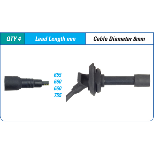 Icon Ignition Lead Set ILS-304M