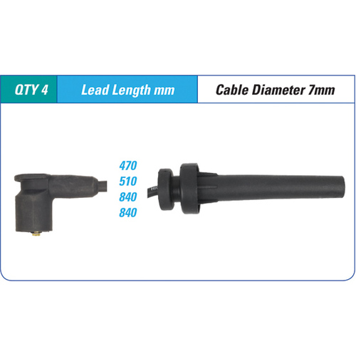 Icon Ignition Lead Set ILS-334M 