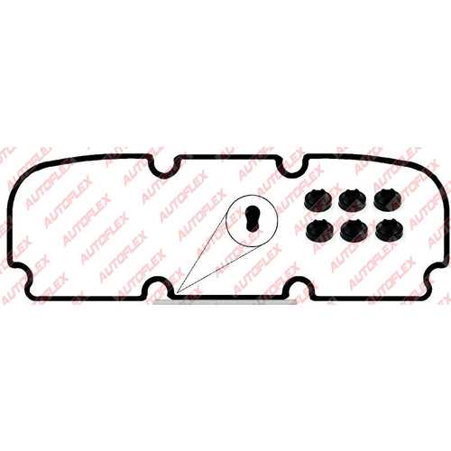 Rocker/Valve Cover Gasket Kit (1) JN701K