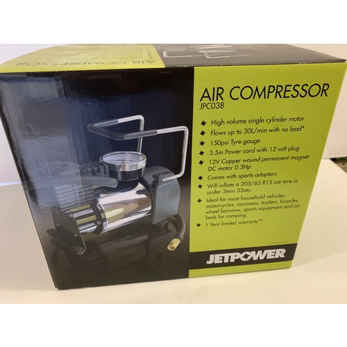 Jetpower Air Compressor 12v JPC038
