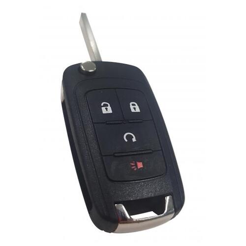 Map Complete Remote Control Flip Key - 4 Button KF221