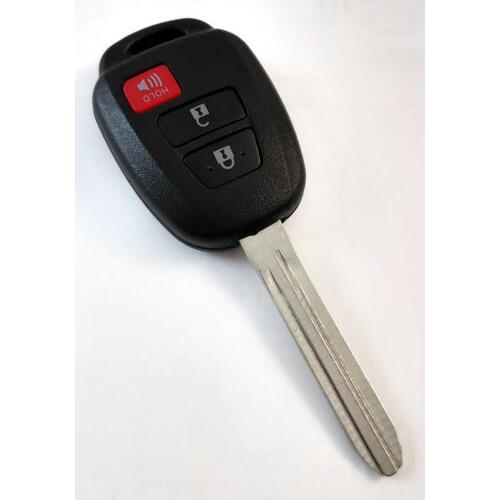 Map Complete Remote & Key Replacement - 3 Button KF412