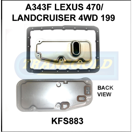 Transgold Transmission Filter Service Kit WCTK97 KFS883