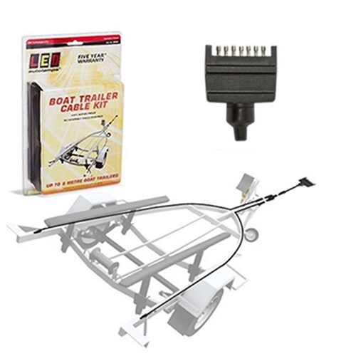 LED Auto Lamps Boat Trailer Cable Kit BTK6LR