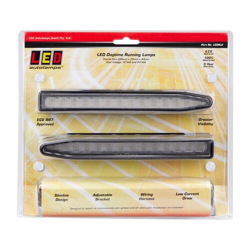 LED Autolamps LEDRL2 Daytime Running Lamp Kit