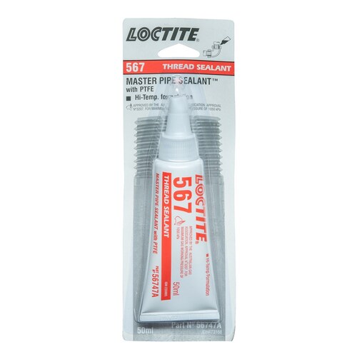 Loctite 567 Threadsealant - Controlled Strength - High Temperature 50mL 56747A