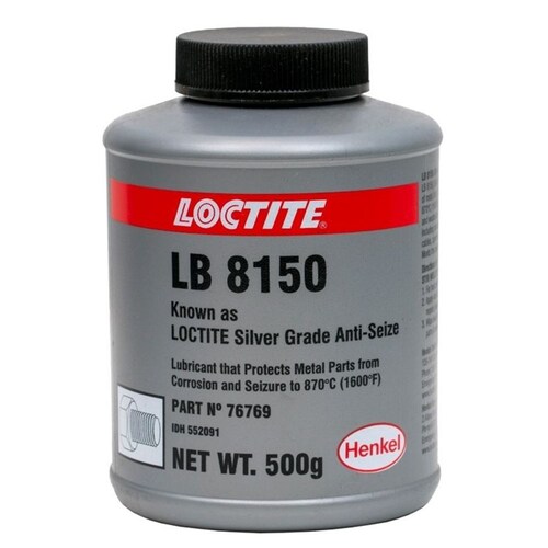 Loctite Silver Grade Anti-Seize LB 8150 - (Tub) 500G 76769