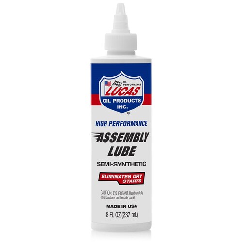 Lucas High Performance Semi-Synthetic Assembly Lube - 8 Fl Oz (236mL) 10153