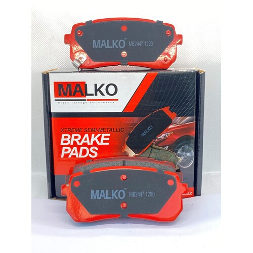 Malko Rear Semi-metallic Brake Pads MB2447.1290 DB2447