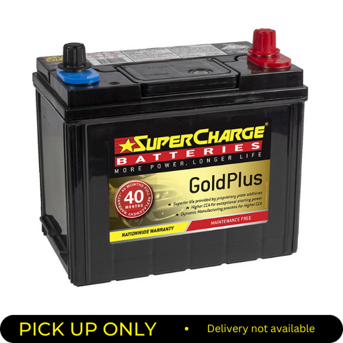 Supercharge Gold Plus Battery 410cca N43 MF43 