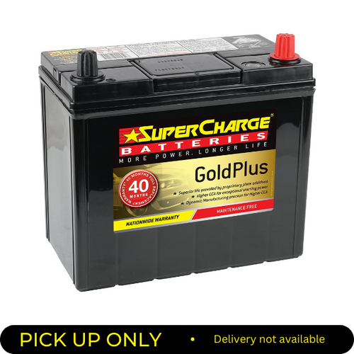 Supercharge Gold Plus Battery 490cca Ns60 MF55B24L 
