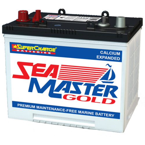 SuperCharge SeaMaster Gold Battery Maintenance Free, Marine MFM50 NS70