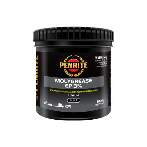 Penrite Moly Grease EP 3% 500g Tub MOLY0005