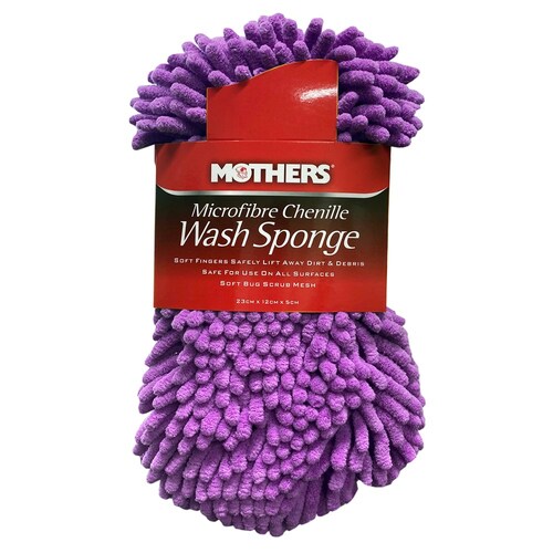 Mothers Microfibre Chenille Wash Sponge 6720100