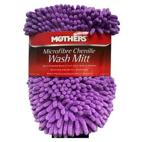 Mothers Microfibre Chenille Wash Mitt 6720120