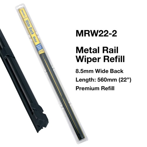 Tridon Wide Back Wiper Blade Refills (Pair) - 22In 2PC 560mm (22") MRW22-2