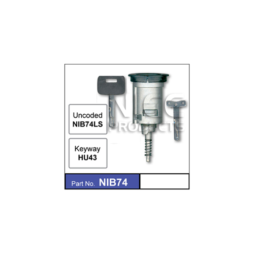 Nice  Ignition Barrell & Key    NIB74 NIB74