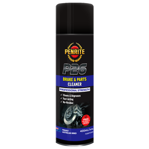 Penrite P26 Brakes & Parts Cleaner 400ml Aerosol P26BAPC0004