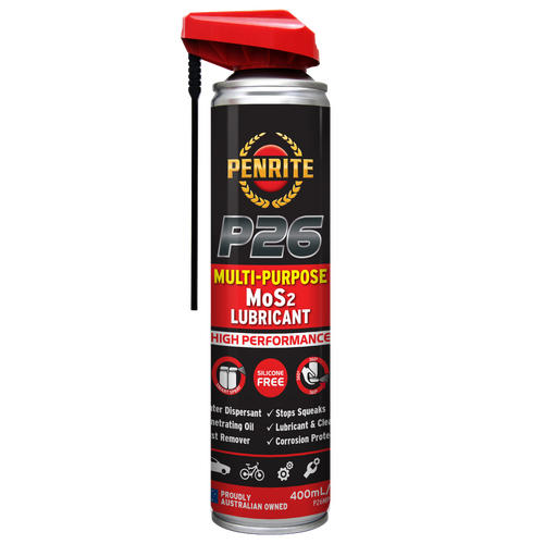 Penrite P26 Multi-purpose Mos2 Lubricant 400ml Aerosol P26MPL0004