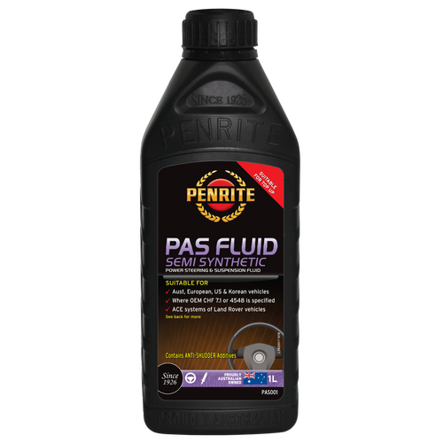 Penrite Pas Power Steering Fluid Semi-synthetic 1l PAS001