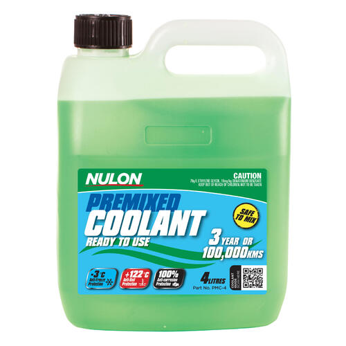 Nulon Green Premix Coolant 4 Litre PMC-4